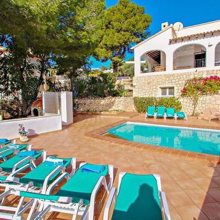 Dos Chicas - Sea View Villa With Private Pool In Moraira Teulada Eksteriør billede