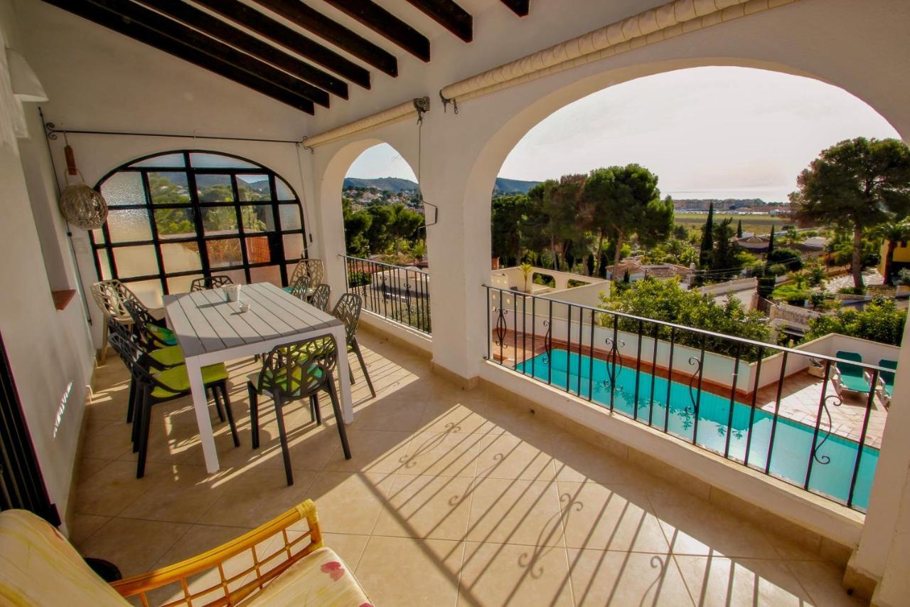 Dos Chicas - Sea View Villa With Private Pool In Moraira Teulada Eksteriør billede
