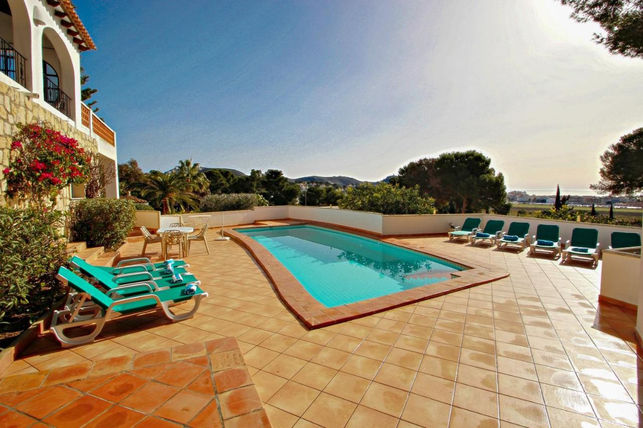 Dos Chicas - Sea View Villa With Private Pool In Moraira Teulada Eksteriør billede