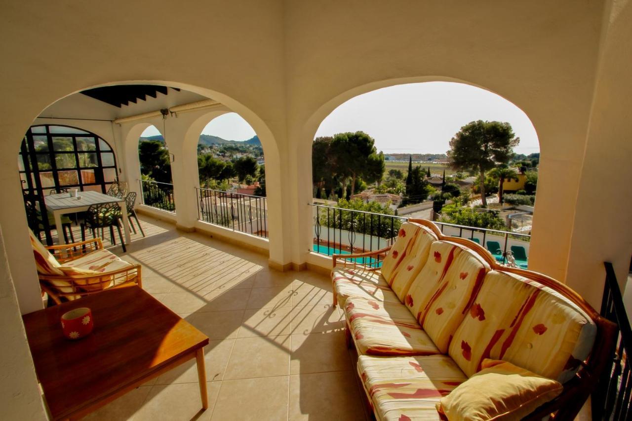 Dos Chicas - Sea View Villa With Private Pool In Moraira Teulada Eksteriør billede